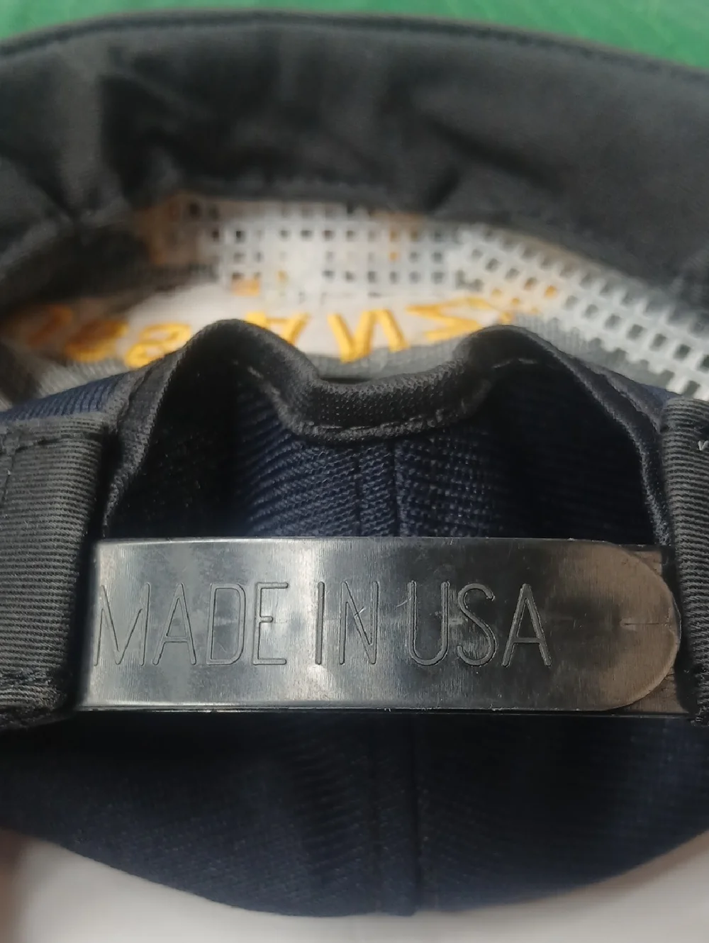 US Navy USS Anzio CG 68 Guided Missle Ship Snapback Cap Blue Embroidered‎ USA